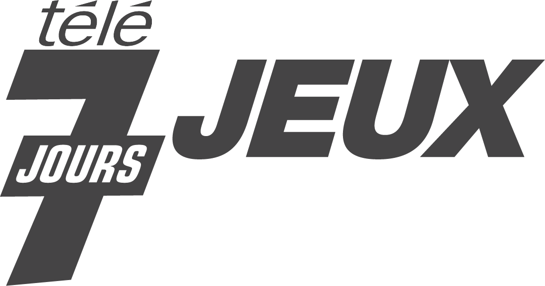 Logo Télé 7 Jours Jeux - Gris