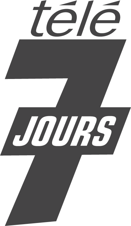 Logo Télé 7 JOUrs - Gris