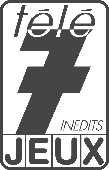 Logo Télé 7 Jeux - Gris