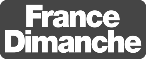 Logo France Dimanche - Gris