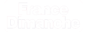 Logo France Dimanche - Blanc
