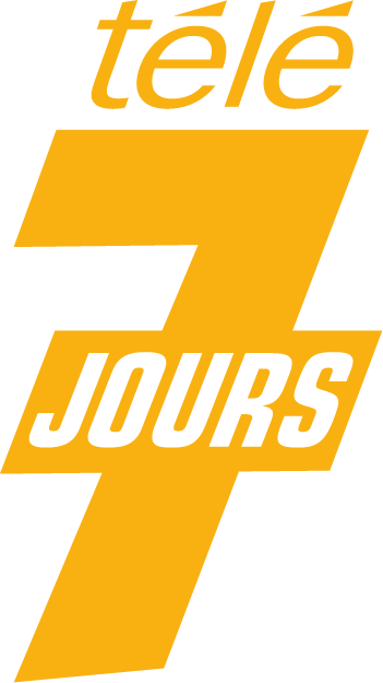 Logo Télé 7 Jours Jaune Logo Télé 7 Jours Jaune