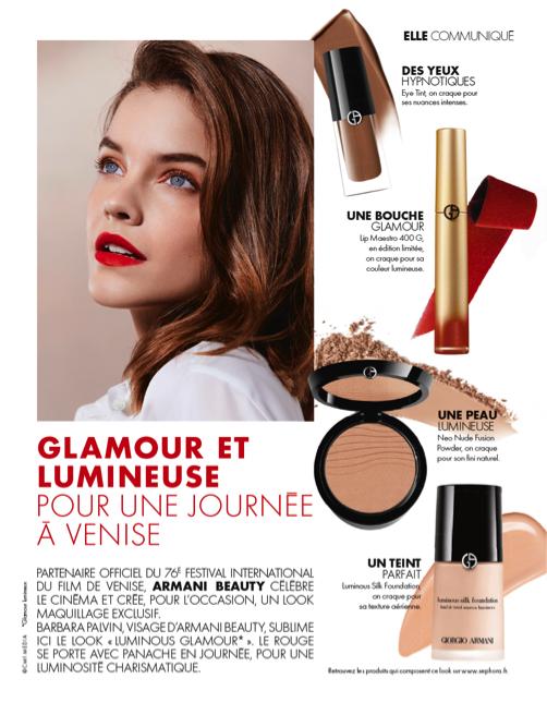 Cas de campagne - ELLE x Armani 3