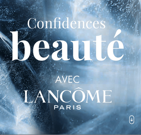 Cas de campagne Lancôme x ELLE - Les confidences beauté